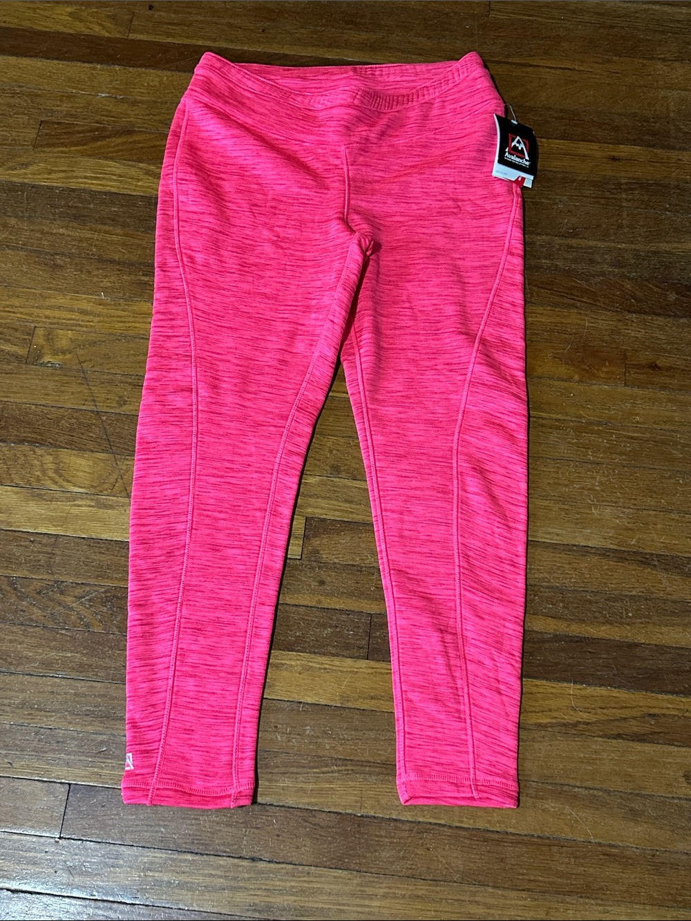 Avalanche Mogul Melange Leggings, Fleece Lined, Beetroot, NWT, Sz Large